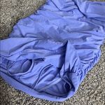 Cami swim NWT 12 lavender Purple Ruched Strapless dress skirted swim one piece Photo 1