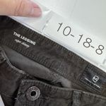 AG Adriano Goldschmied  Pants Womens 27R Brown The Legging Super Skinny Corduroy‎ Photo 2