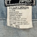 Vintage JouJou Denim Vest Embroidered Fringe Cowgirl Western Y2K 90s Size L Size L Photo 4