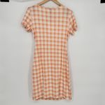 NWT 41Hawthorn Women Orange Casual Dress Medium Plaid Photo 5