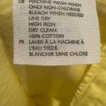 COS  Yellow Textured Cotton Dolman Sleeve Top Women Size 12 Photo 6