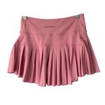 Gold Hinge  Dusty Pink Pleated Skirt Skort Size Small Photo 2