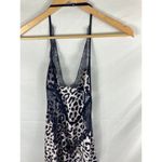 Victoria's Secret  Lace Detail Animal Print Open Back Chemise Size Small Photo 3