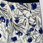 ZARA floral pants NWT slim tailored stretch summer trousers Photo 5