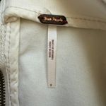 Free People  Modern Femme Denim Mini Skirt Women's 8 White Festival Boho Jean Photo 9