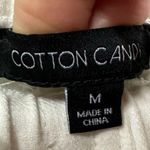 Cotton Candy LA  White High Rise Paper Bag Cotton Pocket Pull On Shorts Medium Photo 9