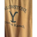 Yellowstone Series Sweatshirt Large Crewneck Women's TV Orange L Photo 1