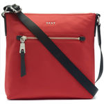 DKNY Gia Red with Black Strap Nylon Crossbody bag Photo 0