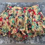 Nanette Lepore  Skorts Silk High Waist Flowy Photo 1