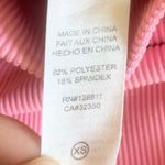 Love Shack Fancy X Beach Riot Ayla Ribbed High Rise Legging in Carnation Size XS Photo 4