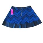 Candie's Blue Skirt Tribal Print Photo 2