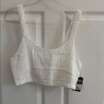 Rip Curl  Ivory Textured Tank Top Photo 0