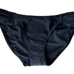 Perfect Moment Swim XS Ruched Bikini Bottoms‎ Black Photo 0