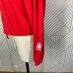 SoulCycle  Star Logo‎ Cropped Red Hoodie Sweatshirt Size US Medium Photo 7
