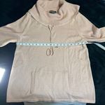 Karl Lagerfeld Paris Blush Pink Funnel Neck Sweater Pullover w/Kangaroo Pckt-XL Photo 3