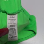 Aerie  Scoop Neck Green Women's Textured Bikini Bra Top  Size XS Photo 7