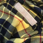 VTG Bright 90s yellow plaid soft flannel shirt Photo 3