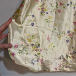 Cacique  Yellow Ditsy Floral Satin Slip Chemise Plus Size 18/20 Lingerie Cottage Photo 4