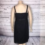 INC International Concepts NWT Size 14W Black Ribbon Bow Cotton Eyelet Dress Photo 4