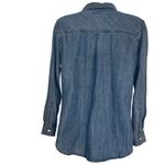 Rails Chambray Shirt Button Up Floral Embroidered Long Sleeve EUC Size XS Photo 5