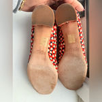 J.Crew  Red and Black Heart Pattern Flats Photo 3