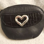 Brighton  Vintage Heart Soft Leather Zippered Coin Purse Photo 0
