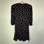 Maje  IMPRIME RUISSO Floral-Print Knotted Woven Mini Dress Size 36 Photo 6