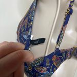 J.Crew  Jungle Leopard Print Two Piece Swimsuit Blue Womens S Photo 6