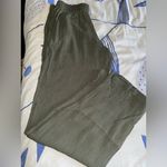 Three Dots  Women's Forest Green Wide Leg Pants Photo 5