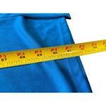 Blue Stretchy Tiered Satin Lined Blue Tiered Sleeveless Athletic Look Dress S Photo 6