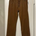 joe's jeans NWT Joe’s Jeans Callie Exposed Button Fly high rise cropped boot maple size 30 Photo 0