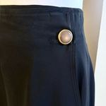 Max Mara  Italian Wrap Skirt Triacetate Blend Button Detail Workwear Evening~6🧡 Photo 3