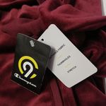 Champion  Sweatshirt Women's Size Small Burgundy Quarter Zip Sweater Gorpcore Photo 6