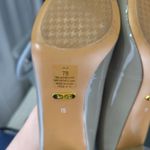 Lauren Ralph Lauren Hala Gray Heels Pumps Patent Leather Closed‎ Toe Women's 7B Size 7 Photo 7