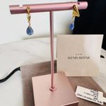 Alexis Bittar Alexas Bittar Asterales Thorn 14K Goldplated & Sapphire Drop Earrings, NWT Photo 1