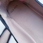 Cole Haan Deltona Snakeskin Cap Toe Ballerina Slide On Flats Photo 6