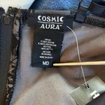 NWT Cosmic Aura Black Lace Women's Dress Size M Photo 5
