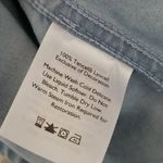 Eddie Bauer DENIM CHAMBRAY TENCEL LYOCELL BLOUSE S Photo 12