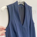 J.Crew 365 Sleeveless V-Neck Blake Shift Dress Navy Blue XXS Photo 9
