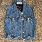Wet Seal Y2K Seal Company Blue Jean Jacket Sleeveless Denim Photo 0