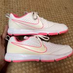 Nike  Explorer 2 Size 10 Golf Shoes White Pink Spikeless Womens Golf AA1846-100 Photo 2