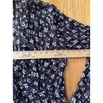 The Limited Vtg 90s Y2K Top M Whimsigoth Flare Sleeve Fairy Grunge Babydoll Purple Black Photo 7