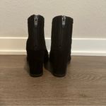 via spiga V-Latanya Black Suede Wedge Sandals - 8.5 Photo 3