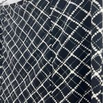 EXPRESS Y2K VINTAGE SMALL Black Diamond Dot Green Plaid Flare Mini Skirt Photo 4