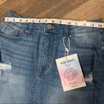 Wax Jean  distressed mini skirt size M Photo 4