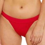 ANDIE  Swim The Banded Cheeky Bikini Bottom Stretch Cherry Red XS Photo 1