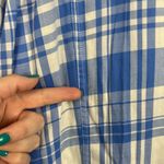 Bit & Bridle  3X plus size cotton blend button down lightweight plaid top Photo 7