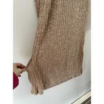 VERO MODA Yellow Ribbed Knit Long Sleeve Pullover Sweater Dress Size Small Photo 3