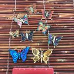 Bundle 9 Colorful Butterfly Brooch Set Blue Photo 2