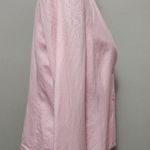 Jaclyn Smith Pink Pastel Double Button Linen Blend Blazer Size 12 Photo 1